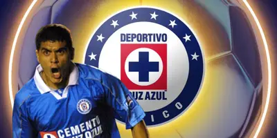 Matute Morales con el jersey de Cruz Azul / FOTO X