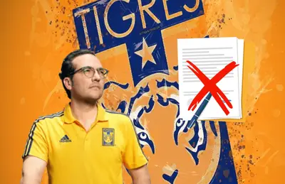 Mauricio Culebro y contrato con cruz roja en medio/Foto Peakpx.