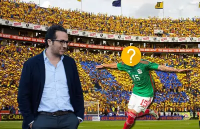 Mauricio Culebro y jugador de México incógnito/Foto Once Diario.