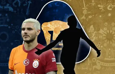 Mauro Icardi y silueta de futbolista/Foto Pumas MX.