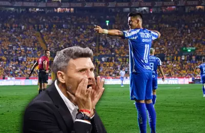 Maximiliano Meza festejando y Fernando Ortiz gritando / Foto El Financiero.