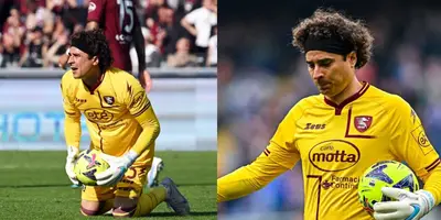 Memo Ochoa logró salvar la permanencia con el Salernitana.