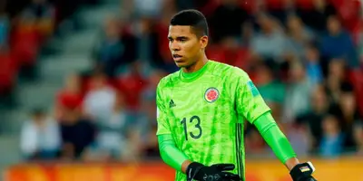 Mier en partido con Colombia. Foto: El Colombiano