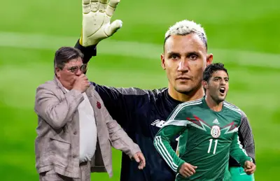 Miguel Herrera, Carlos Vela y Keylor Navas/Foto Satélite Deportivo.