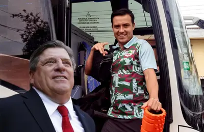 Miguel Herrera y Erick Torres/Foto 'La Teja' ADG.