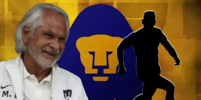 Miguel Mejía Barón junto a futbolista incógnito / FOTO ESPN