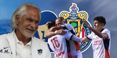 Miguel Mejía Barón junto a futbolistas de Chivas / FOTO EL SIGLO DE TORREÓN
