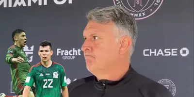 Mira cómo reaccionó Martino cuando le preguntaron sobre Edson Álvarez e Hirving Lozano.