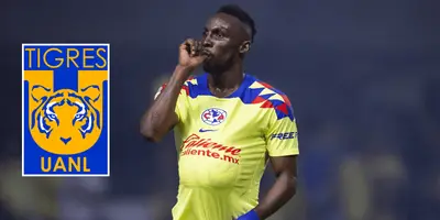 Mira la foto del delantero del América, en donde recuerda a Tigres.