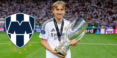 Modric en partido con Real Madrid. Foto: Real Madrid