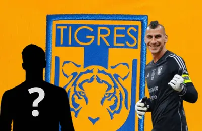 Nahuel Guzmán y silueta de jugador/Foto Innova Sport.