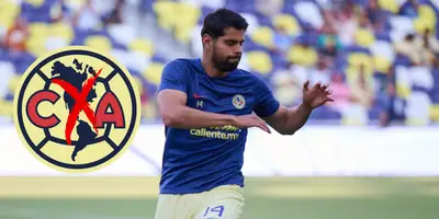 Néstor Araujo en partido con América. Foto: SDP Noticias