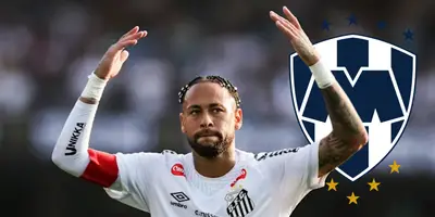 Neymar en Santos. Foto: Sports Illustrated