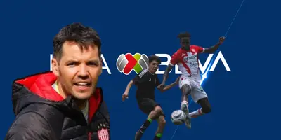 Nicolás Larcamón junto a Ibrahime Sylla / FOTO SOY FÚTBOL