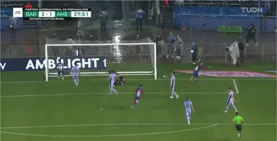 Nuevamente el Barca se puso por encima en el marcador.