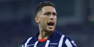Ocampos en partido. Foto: Rayados