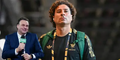 Ochoa en llega a partido. Foto: Guillermo Ochoa en Facebook