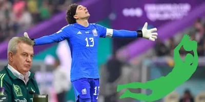 Ochoa en partido con México. Foto: Récord