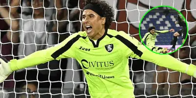 Ochoa tuvo una gran actuación en el partido de hoy.