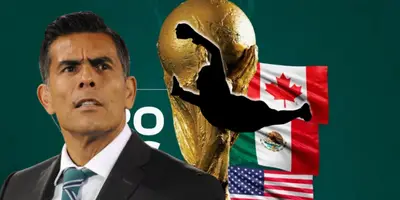 Oswaldo Sánchez junto a portero incógnito / FOTO W DEPORTES