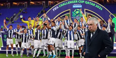 Pachuca coronándose campeón. Foto: El Economista