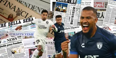 Pachuca venció al Botafogo y así reaccionó la prensa mundial / FOTO X