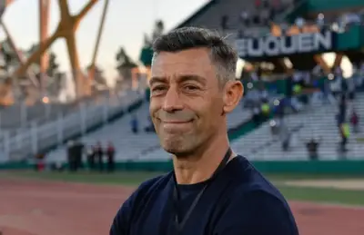 Pedro Caixinha riendo/Foto Getty Images.