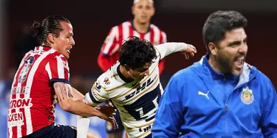 Pepe Meléndez en el Pumas vs Chivas / FOTO RÉCORD