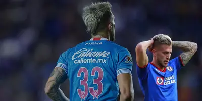 Piovi en partido con Cruz Azul. Foto: FOX Sports