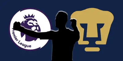 Portero incógnito junto al escudo de Pumas / FOTO CAUGHTOFFSIDE