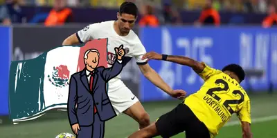 PSG vs Borussia Dortmund en semifinales de Champions. Foto: The Telegraph