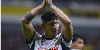 Pulido celebrando. Foto: Chivas