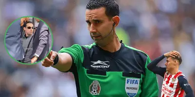 ¿Qué hacía en CU el árbitro para el partido entre Pumas y Chivas?