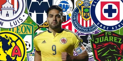 Radamel Falcao junto a equipos de la Liga MX / FOTO EL PAÍS