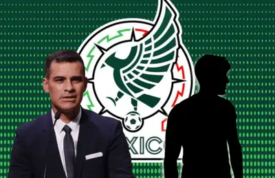 Rafael Márquez de traje y silueta de jugador/Foto Pinterest.