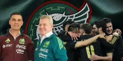 Rafael Márquez junto a Javier Aguirre / FOTO JUAN FÚTBOL