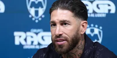 Ramos en presentación con Rayados. Foto: Divinity
