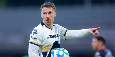 Ramsey en partido. Foto: MSN