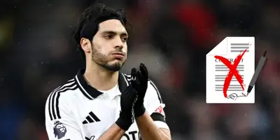 Raúl en partido con Fulham. Foto: Claro Sports