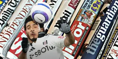 Raúl Jiménez en el Bournemouth vs Fulham / FOTO ESTO