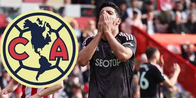 Raúl Jiménez en el Brentford vs Fulham. Foto: Ovaciones