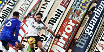 Raúl Jiménez en el Fulham vs Chelsea / FOTO X