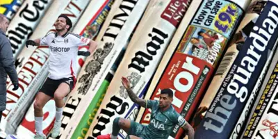 Raúl Jiménez en el Fulham vs Tottenham / FOTO X
