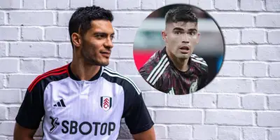 Raúl Jiménez junto a Johan Vásquez / FOTO EL ECONOMISTA