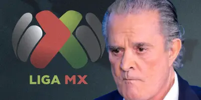 Raúl Orvañanos junto al logo de la Liga MX / FOTO DEBATE