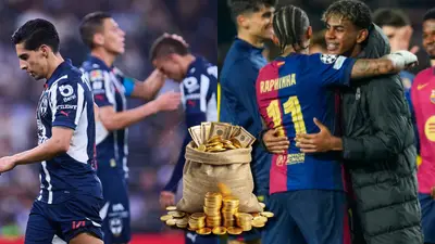 Rayados-FC Barcelona / Foto: Infobae