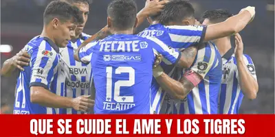 Rayados ganó 3 por 1.