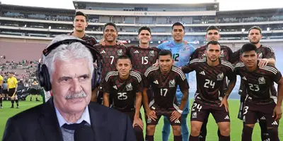 Ricardo Ferretti junto a jugadores del Tri / FOTO SPORT ILLUSTRATED