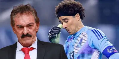 Ricardo La Volpe junto a Guillermo Ochoa / FOTO INFOBAE