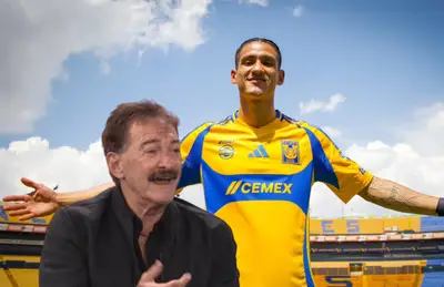 Ricardo La Volpe riendo y Uriel Antuna/Foto Balón Latino.